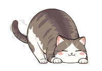 可爱胖猫可商用素材