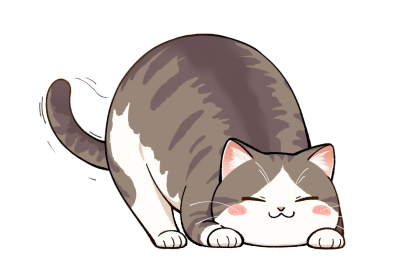可爱胖猫可商用素材
