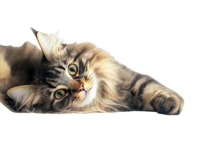 缅因猫休息插图