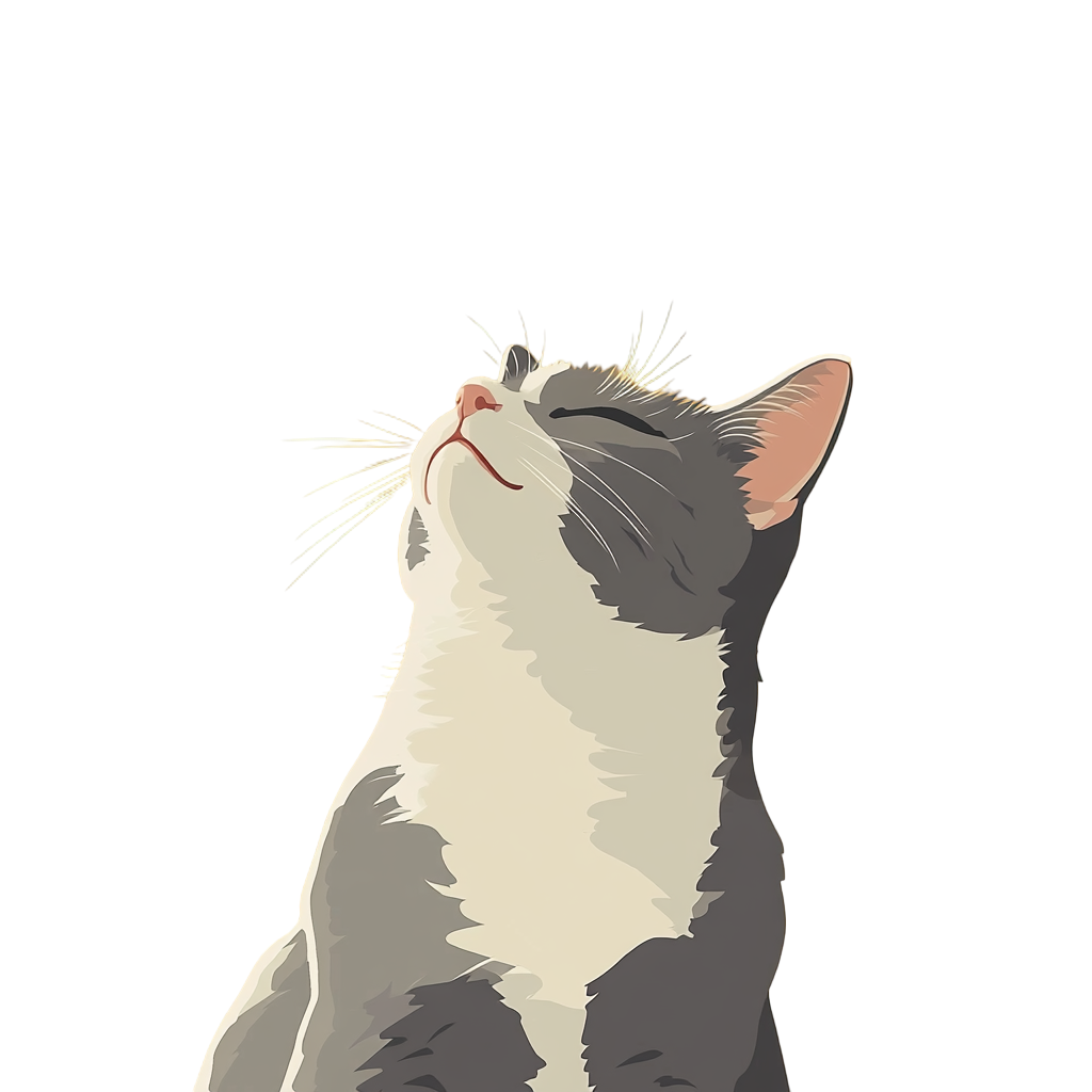 萌宠猫咪可商用插画