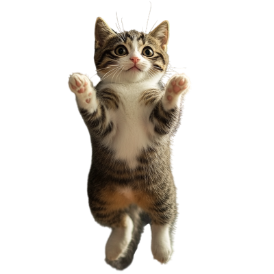猫咪跳跃插图