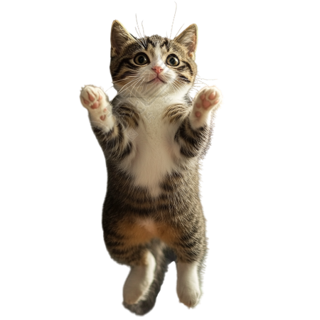 猫咪跳跃插图