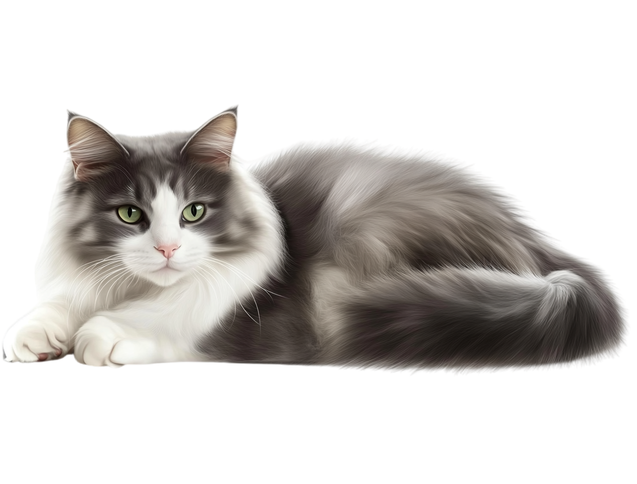卡通小猫高清图形素材