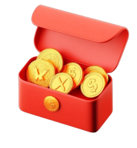现金金币元素