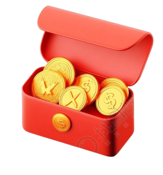 现金金币元素