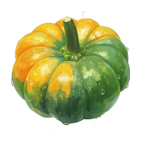 南瓜商业设计插画