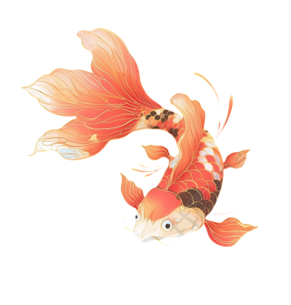 金鱼可爱元素