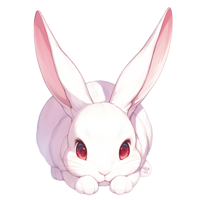 兔子PNG卡通插画