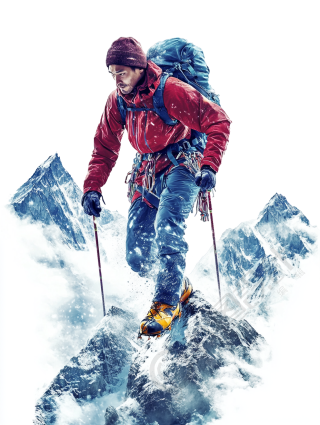 攀登雪山插图