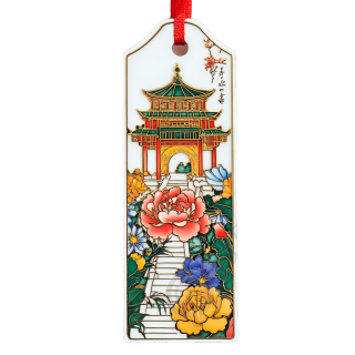 中国风书签插图