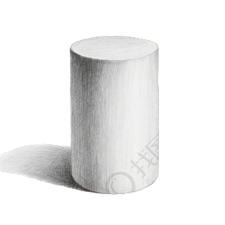 圆柱体矢量PNG素材
