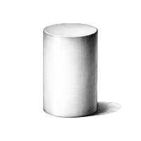 圆柱体矢量插画