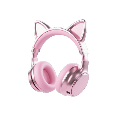3D猫耳耳机插图