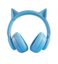 3D猫耳耳机元素