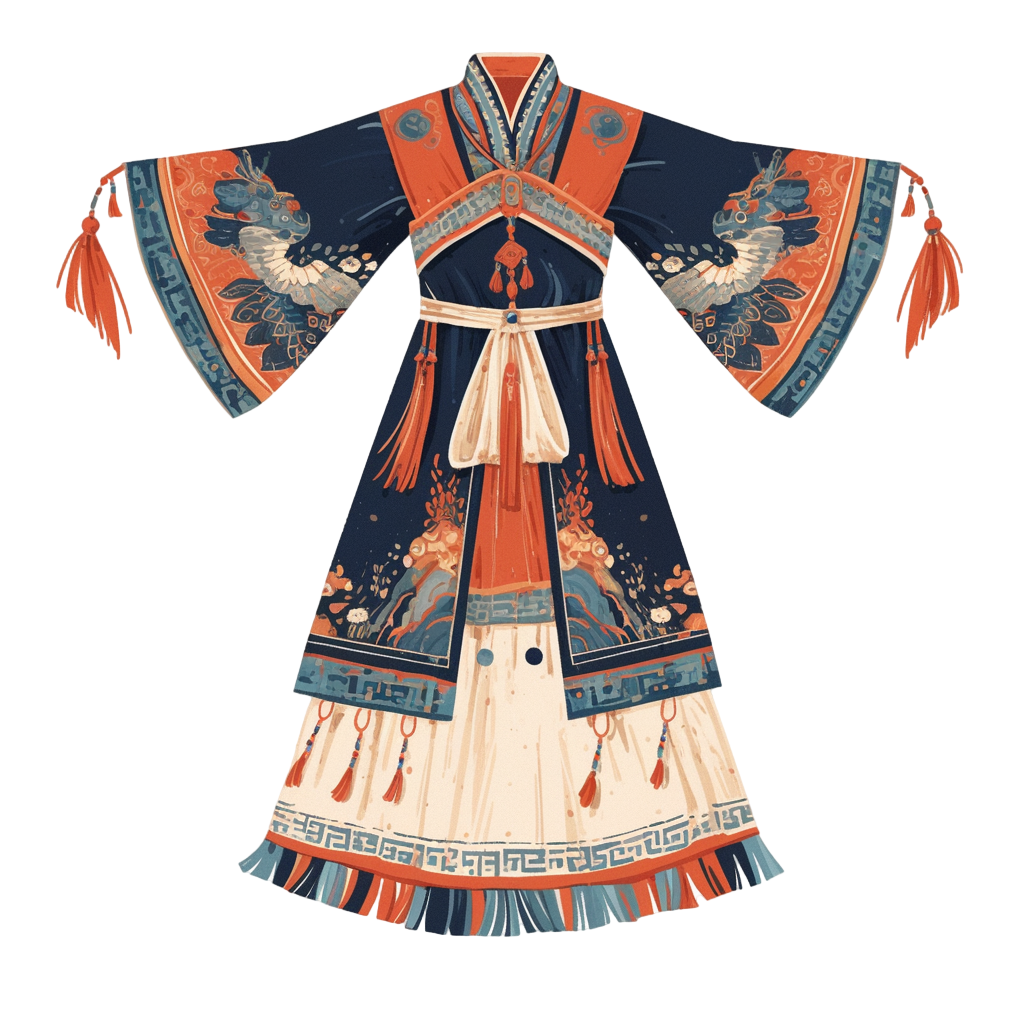 传统服饰苗族服饰插图
