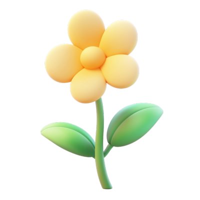 3D小花唯美素材