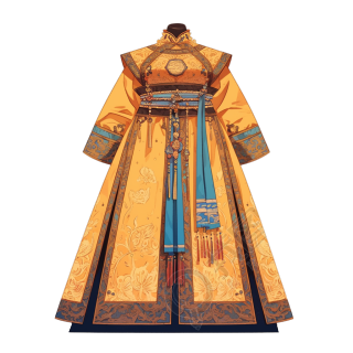 传统服饰蒙古服装元素