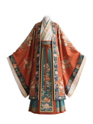 传统服饰汉服PNG素材