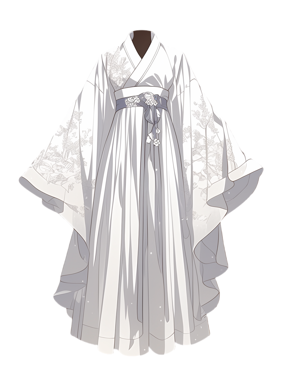 传统服饰汉服唯美素材