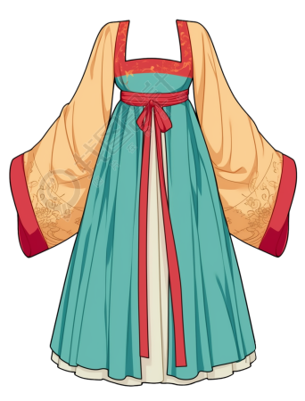 传统服饰汉服插图