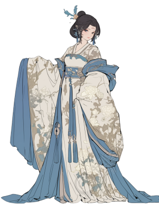 传统服饰汉服唯美元素