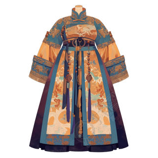 传统服饰蒙古服装素材