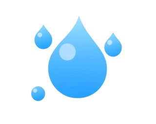 水滴透明背景素材