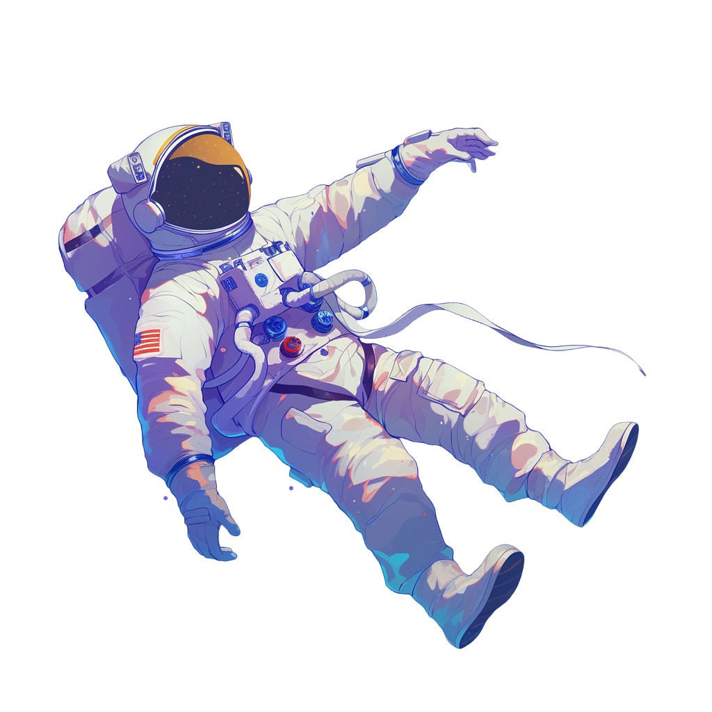 星际穿越可商用插画