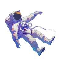 星际穿越可商用插画