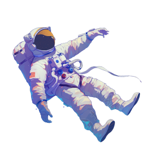 星际穿越可商用插画