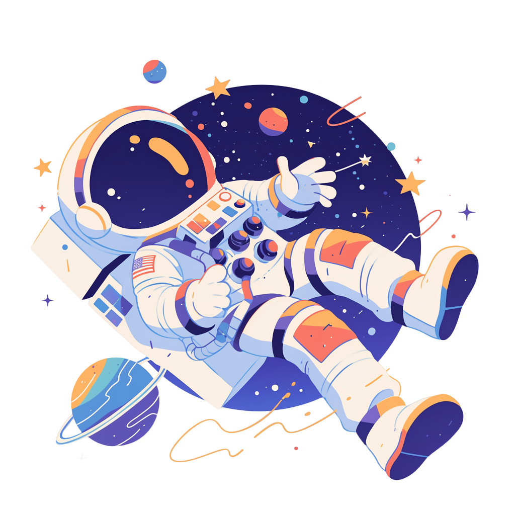 星际穿越透明背景插画