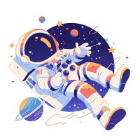 星际穿越透明背景插画