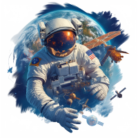 星际穿越宇航员素材
