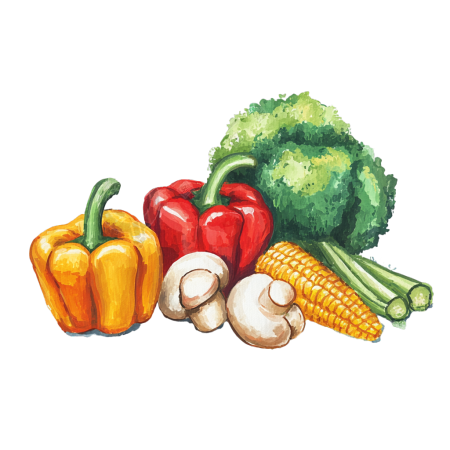 健康蔬菜可商用插画