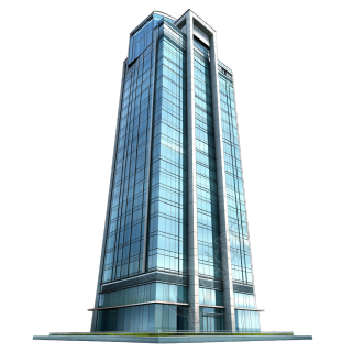 摩天大楼建筑插画