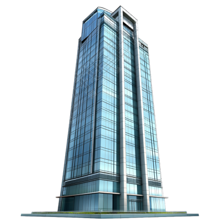 摩天大楼建筑插画