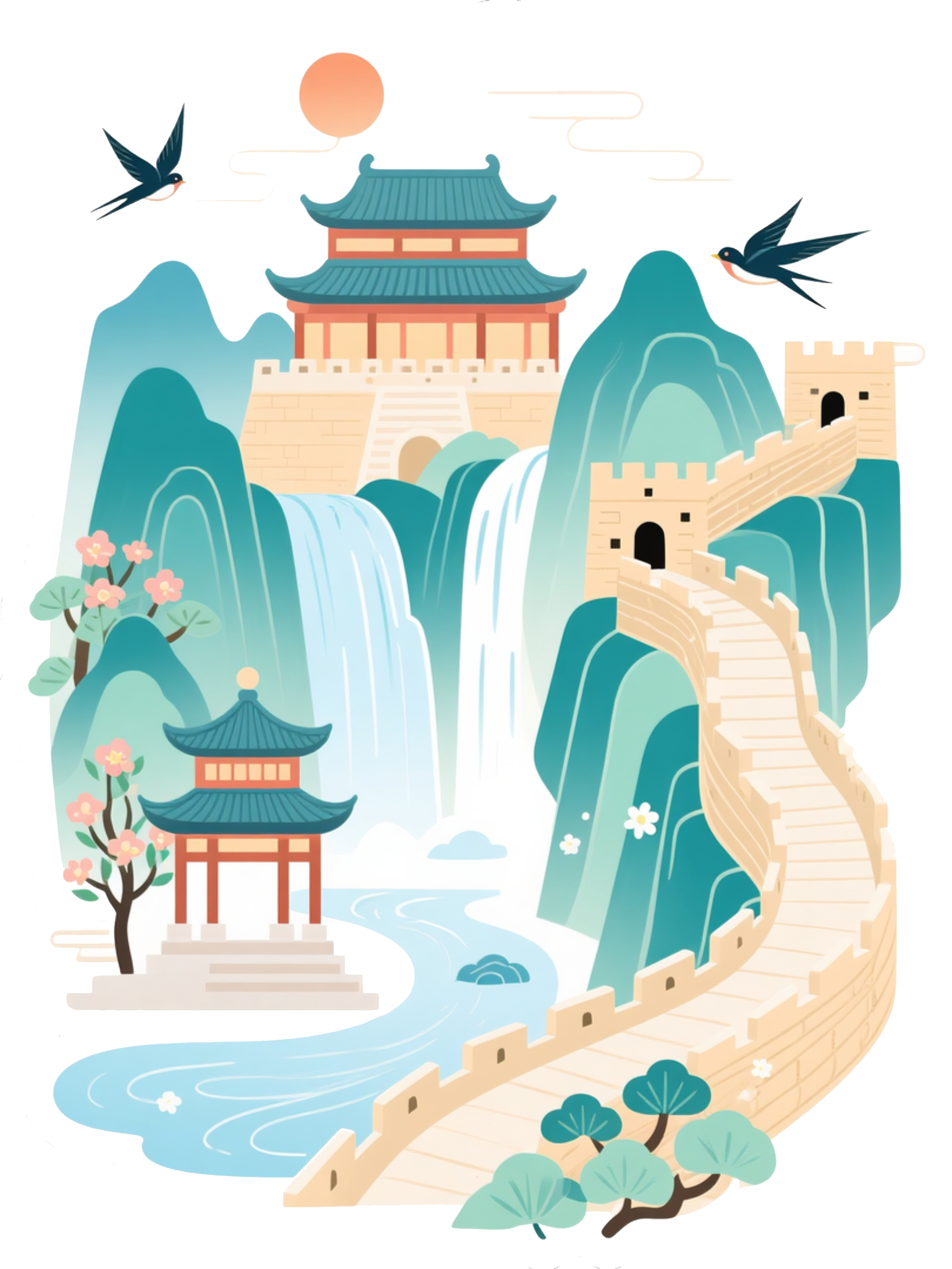 中国古风建筑元素