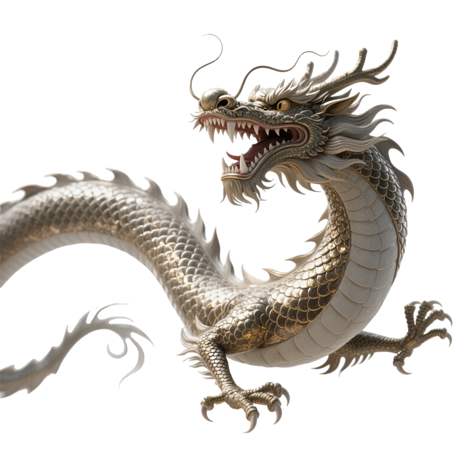 中国龙透明背景元素