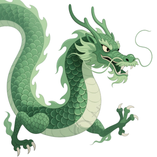 中国龙可商用PNG素材