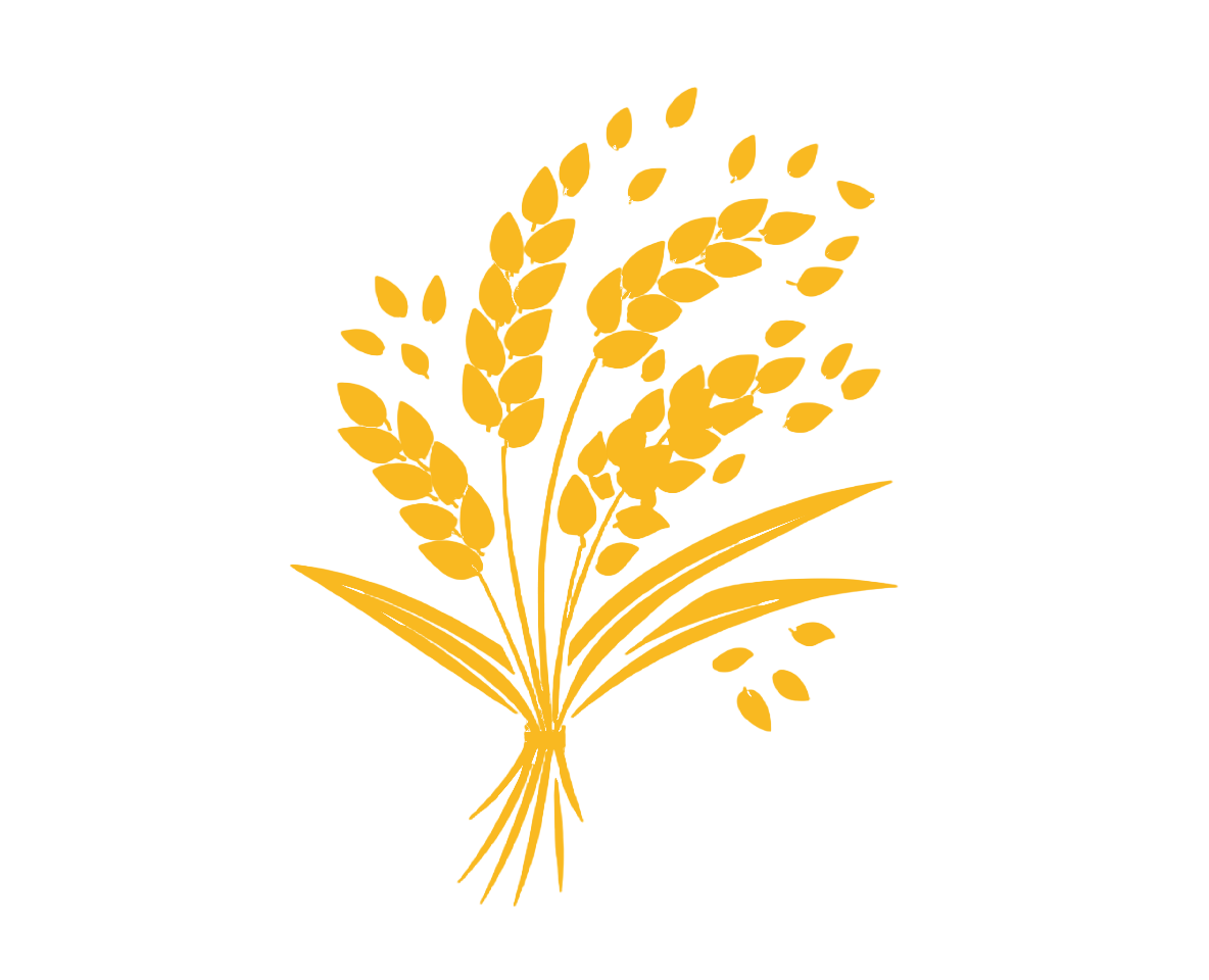 水稻秧苗LOGO图标素材