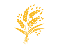水稻秧苗LOGO图标素材