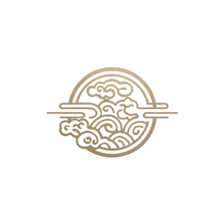 金色祥云透明背景元素
