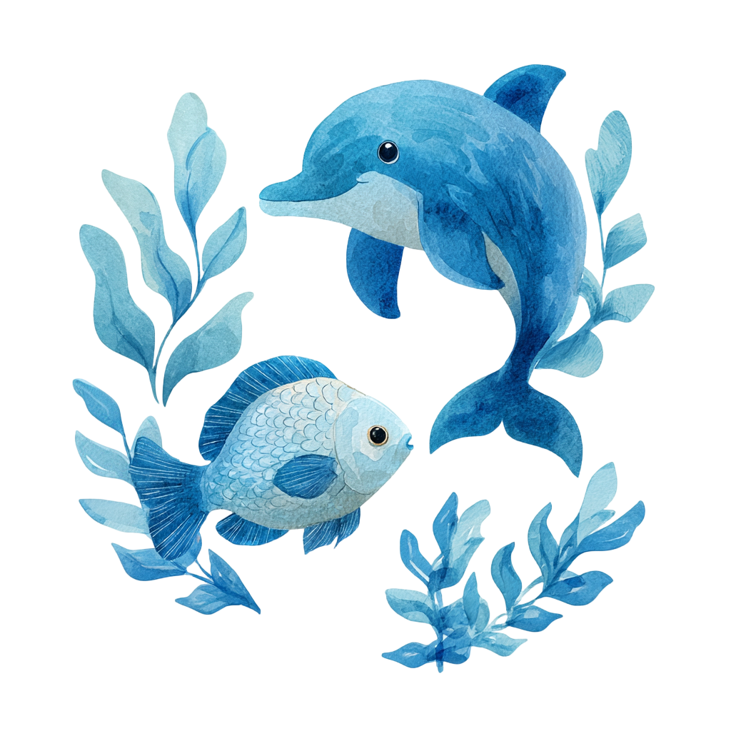 海洋海豚插图