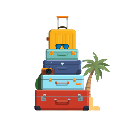 3D行李箱可商用元素