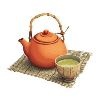 中式凉茶素材