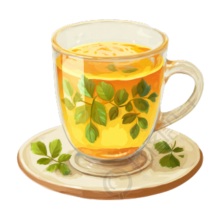 蜂蜜茶卡通素材