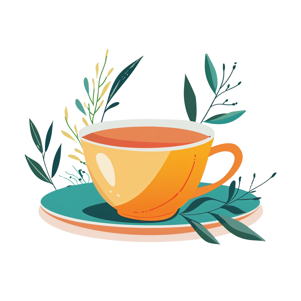 解暑凉茶插画