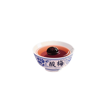 酸梅汤简约素材