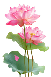 粉色荷花插图