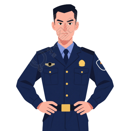 禁毒警察可商用素材